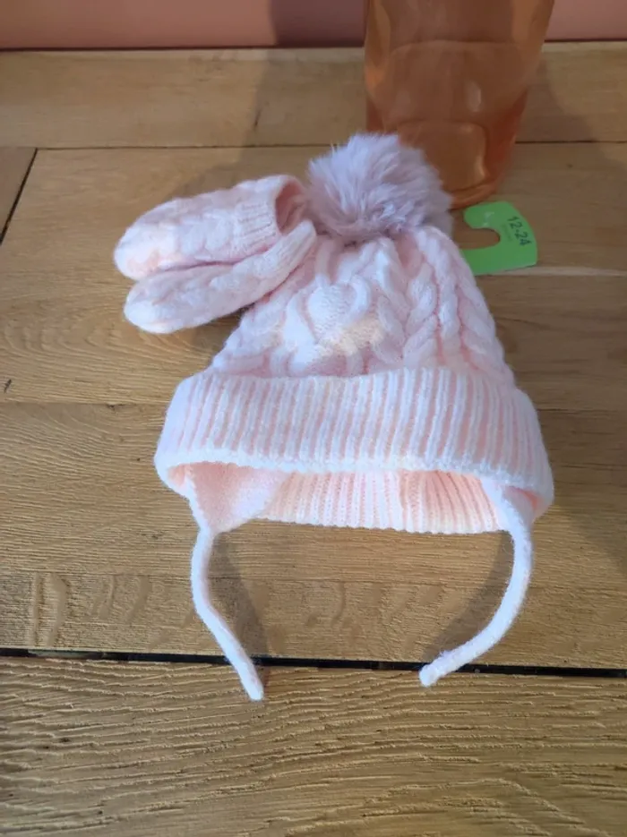 Bonnet + moufles - photo numéro 3