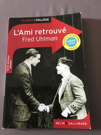 Livre L’ami retrouvé