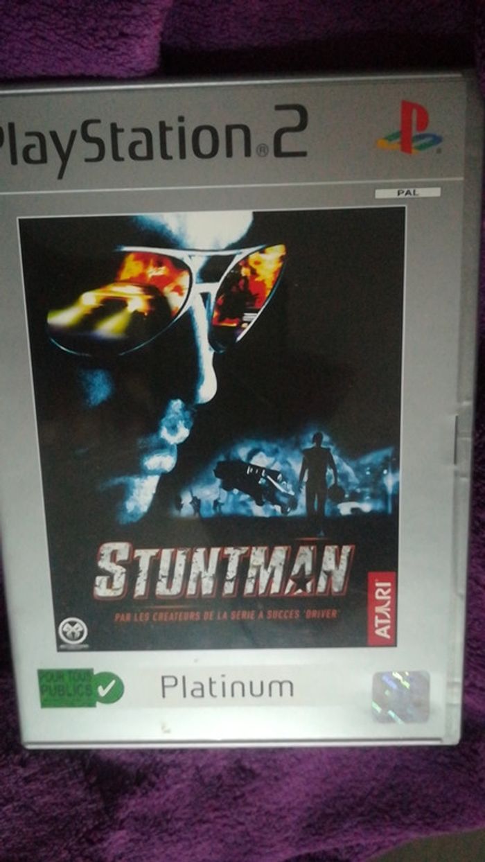 Jeu PS2 Stuntman