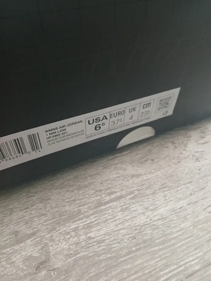 Air Jordan 1 Low Method of Make neuves Kaki - photo numéro 4