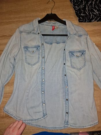 Chemise jeans