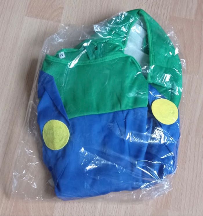 Déguisement combinaison luigi et accessoires 5-6ans - photo numéro 8