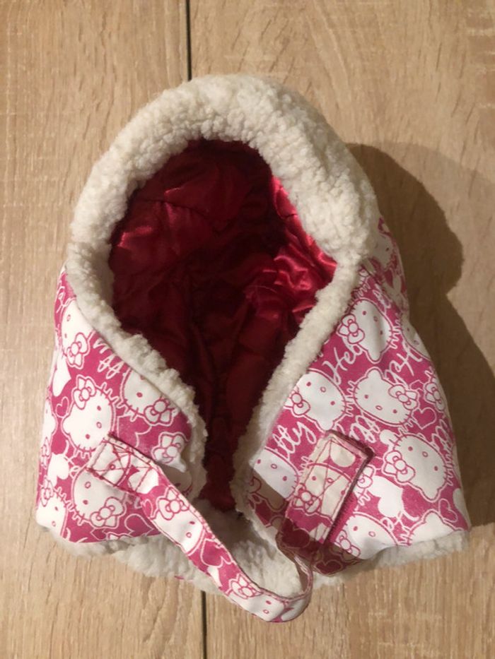 Bonnet Hello Kitty cache oreilles polaires taille 4-6 ans H&M - photo numéro 2