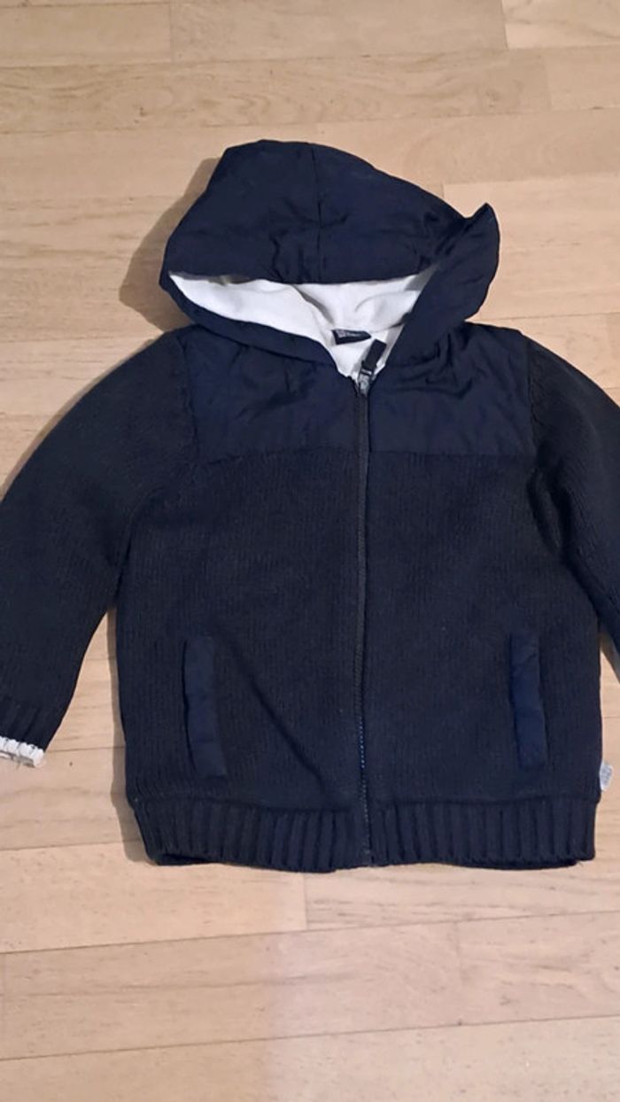 Veste doublée garçon 4 ans