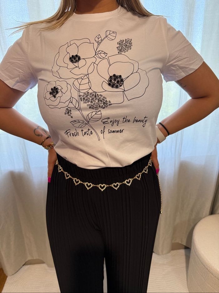 Ceinture acier strass