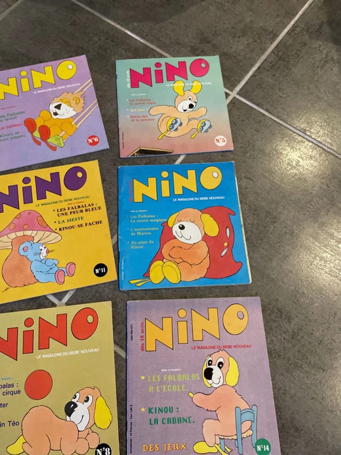 Lot de 10 magazines vintage Nino - photo numéro 4