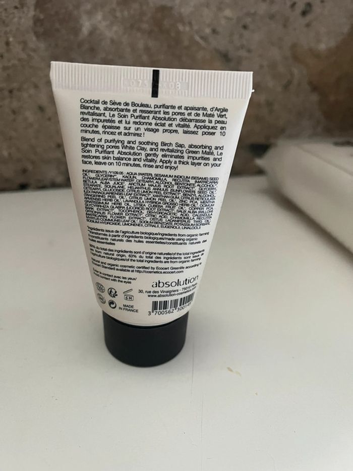Masque le soin purifiant Absolution - photo numéro 2