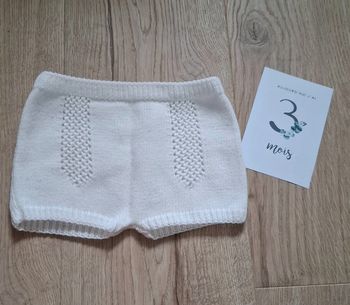 Bloomer blanc 3mois TBE