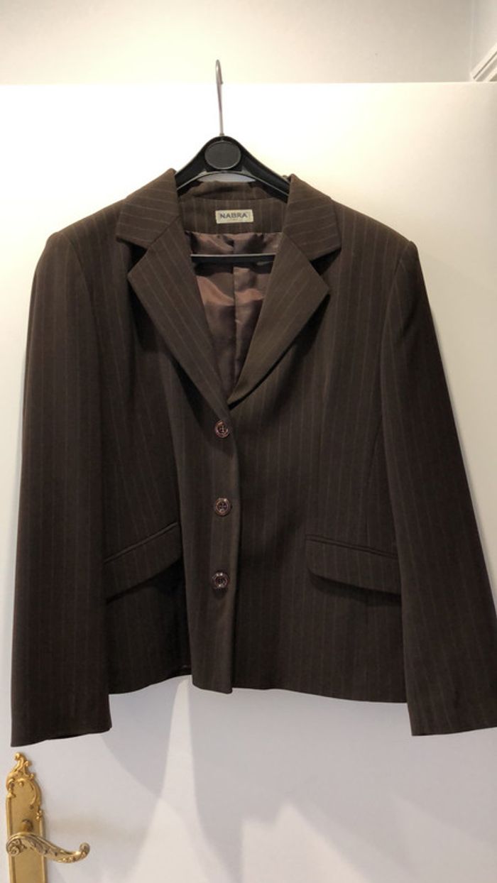 Veste à rayures