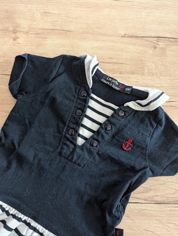 Robe marinière 12 mois - photo numéro 3