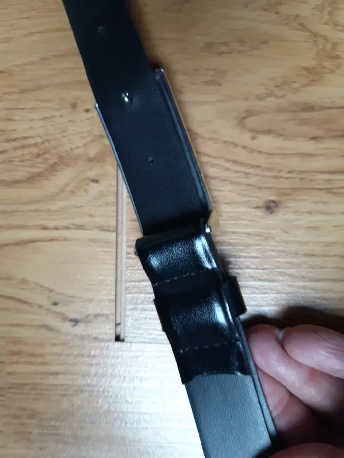 Ceinture boucle couleur argent T85 - photo numéro 4