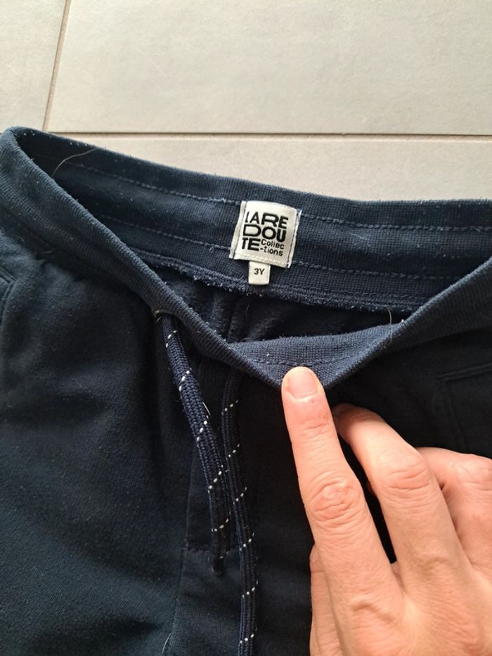 Pantalon de jogging bleu marine La Redoute 3 ans - photo numéro 3