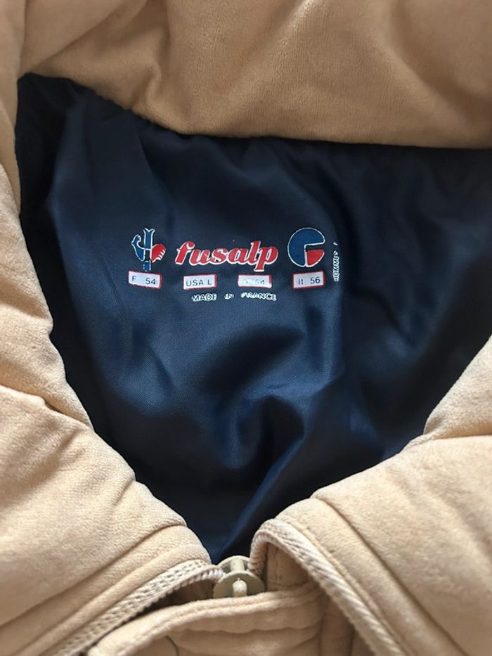Blouson fusalp vintage taille xl - photo numéro 3