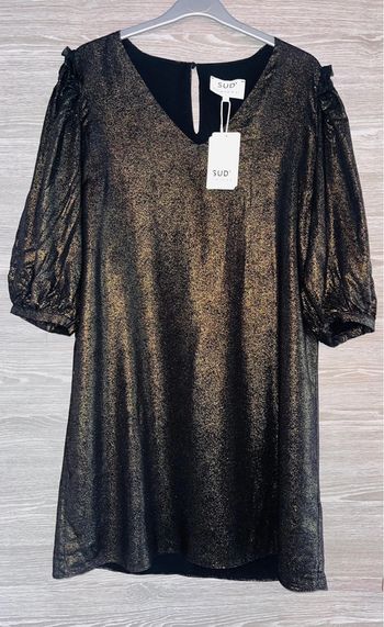 Belle robe manche 3/4 sud expresse neuve taille M