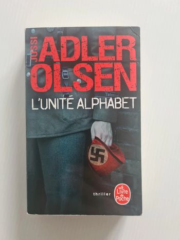 Livre policier "L'unité Alphabet" de Jussi Adler Olsen