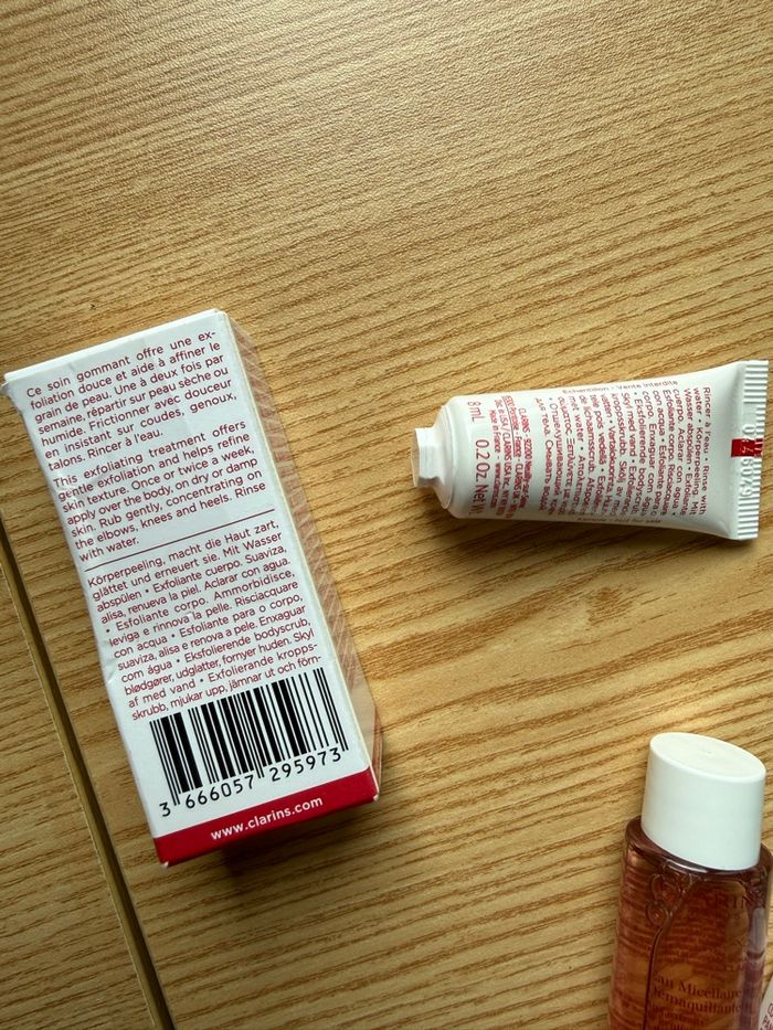 Clarins mini voyage - photo numéro 3