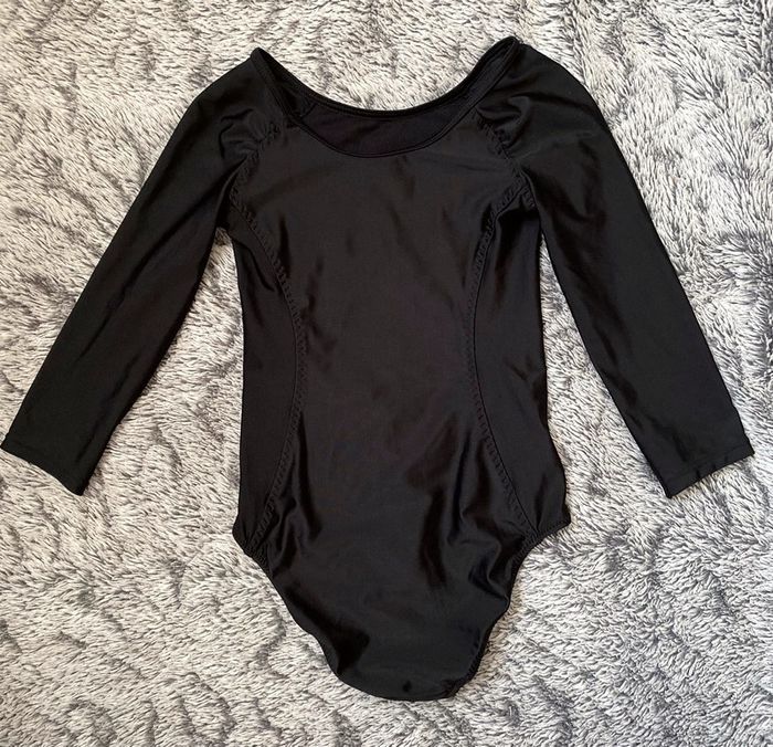 Justaucorps noir manches longues 🩰 - 6 ans - photo numéro 3