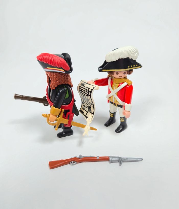 Playmobil Soldat britannique et capitaine pirate - photo numéro 2