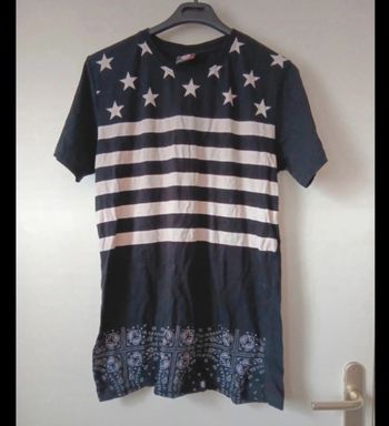 T-shirt Cincinnati noir et blanc taille L