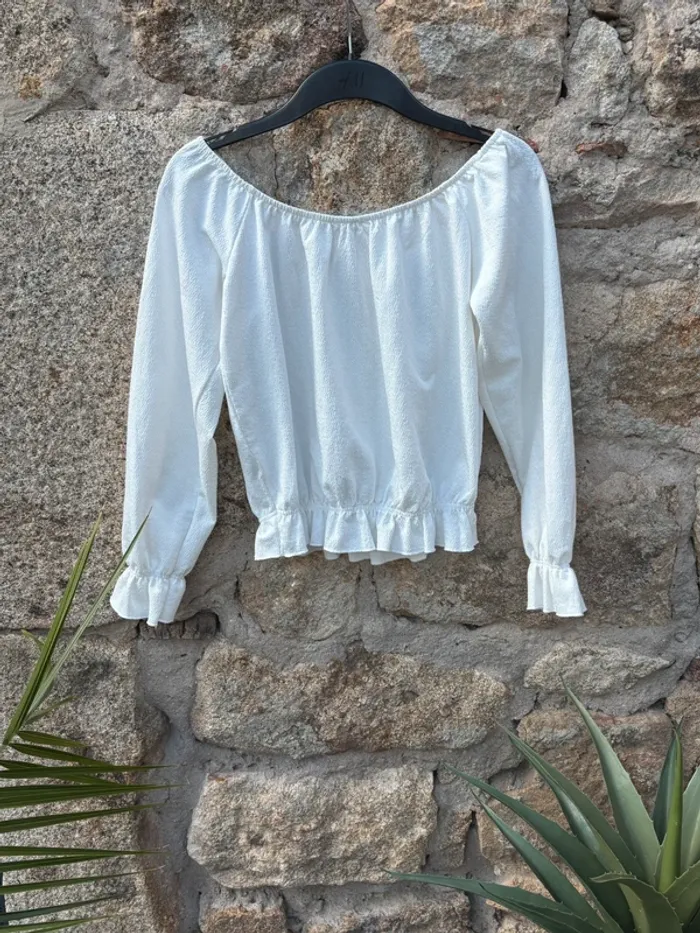 Haut blanc - photo numéro 2