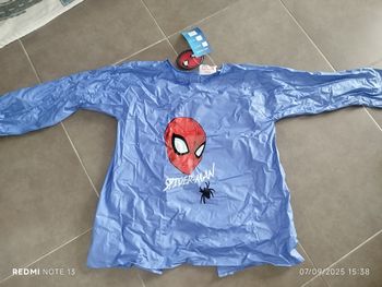 Tablier école enfant spiderman