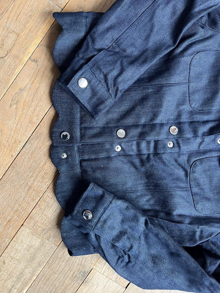 Veste en jean fourrée Jacadi 10 ans neuve - photo numéro 2