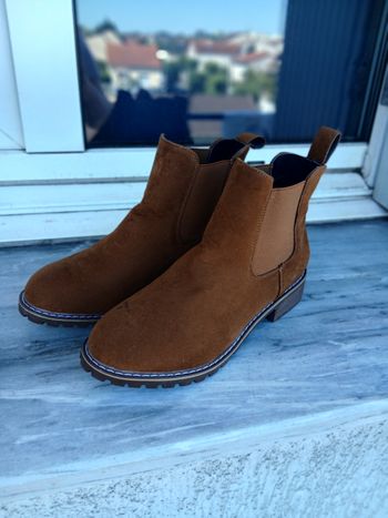 Vendre bottines marron