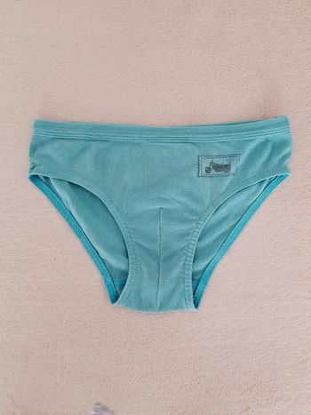 Slip Petit Bateau 12 ans bleu clair