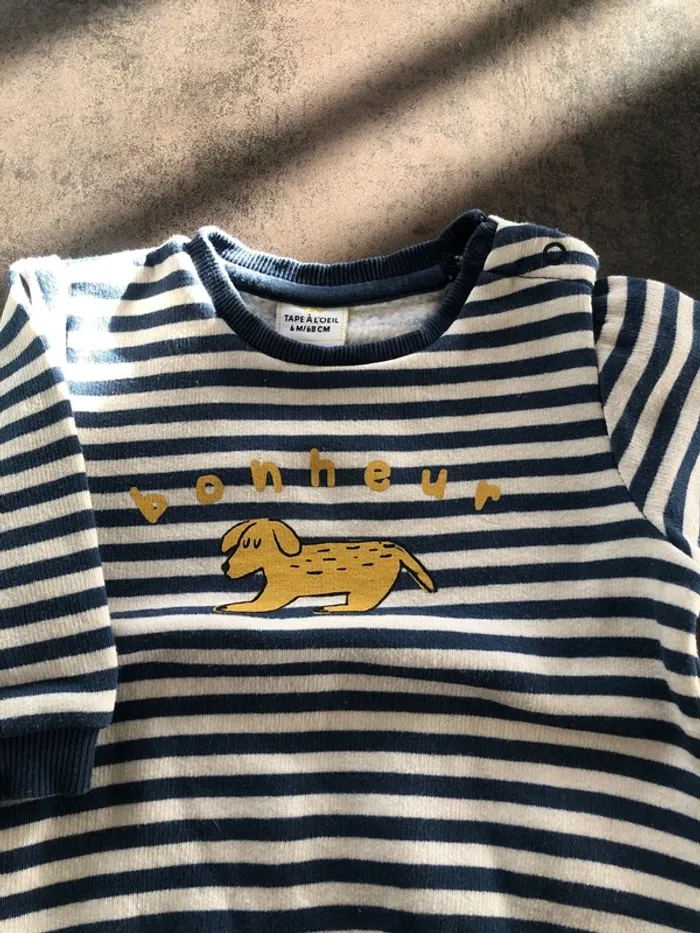 Pull Bonheur Teckel - photo numéro 3