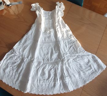 Robe blanche 8 ans