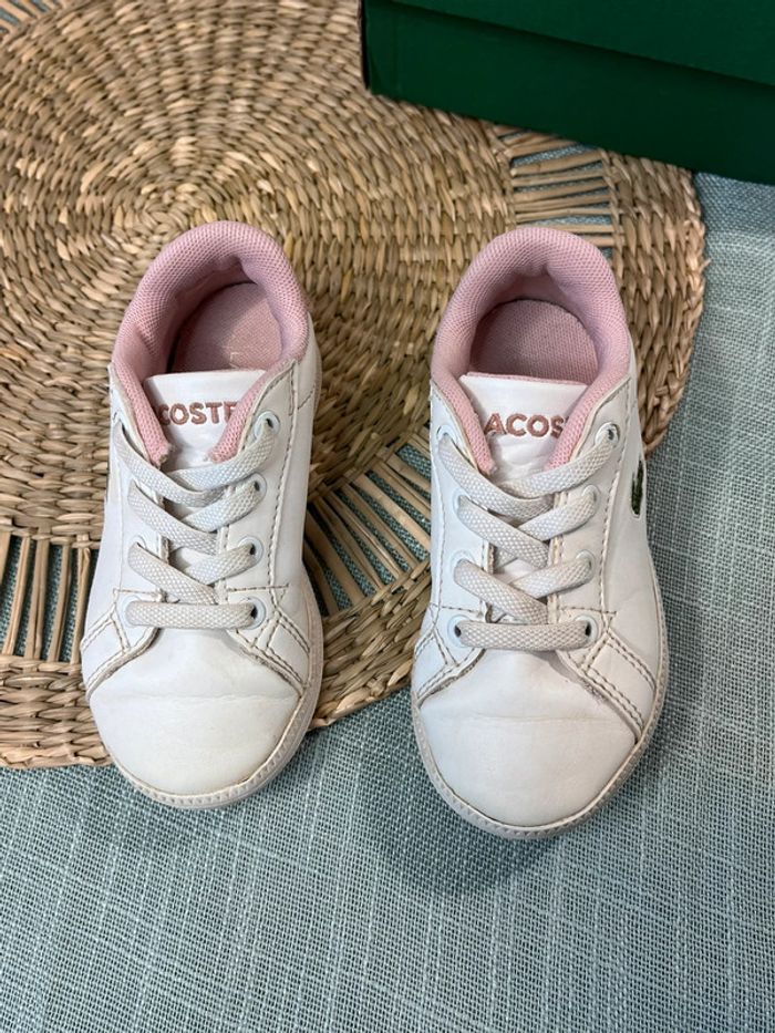 Basket taille 23 Lacoste - photo numéro 7