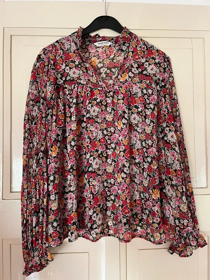 Blouse fleurie naf naf - photo numéro 4