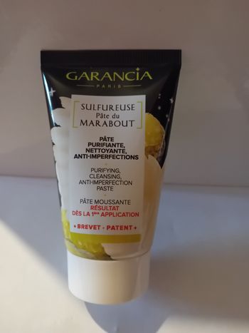 Pate purifiante nettoyante anti imperfections . Garancia. 30 grammes. Neuve