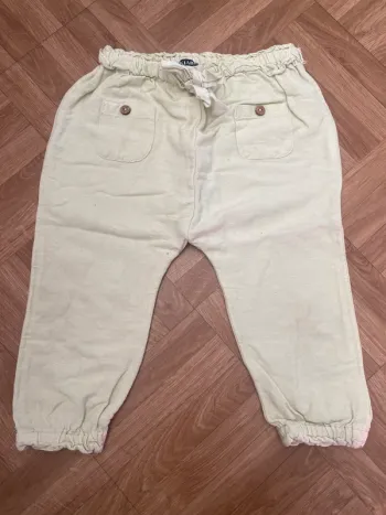 Pantalon cargo beige taille 18 mois Kiabi