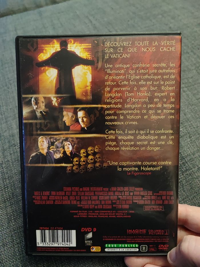 Dvd " anges & démons" - photo numéro 2