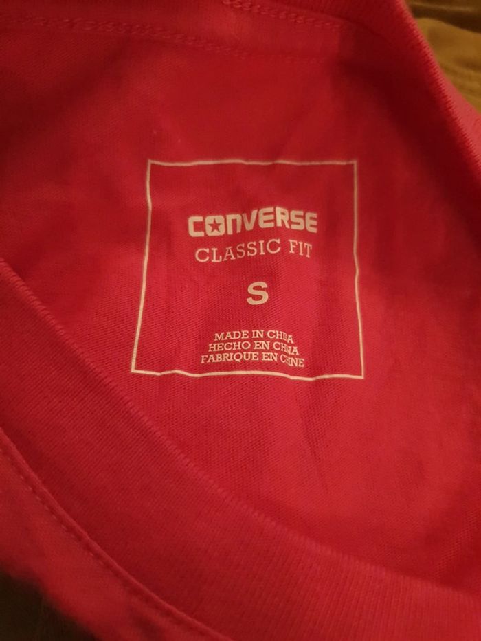 T-shirt MC fille Converse taille S HIV - photo numéro 7