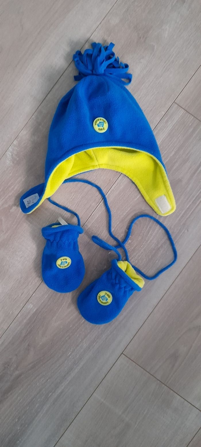 Ensemble bonnets et gants