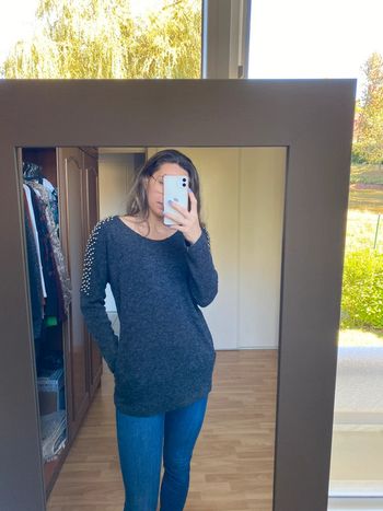 Pull gris Molly bracken
