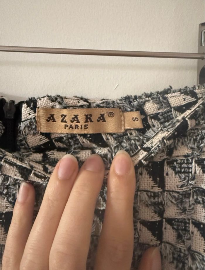 Jupe tweed azara Paris taille S - photo numéro 3