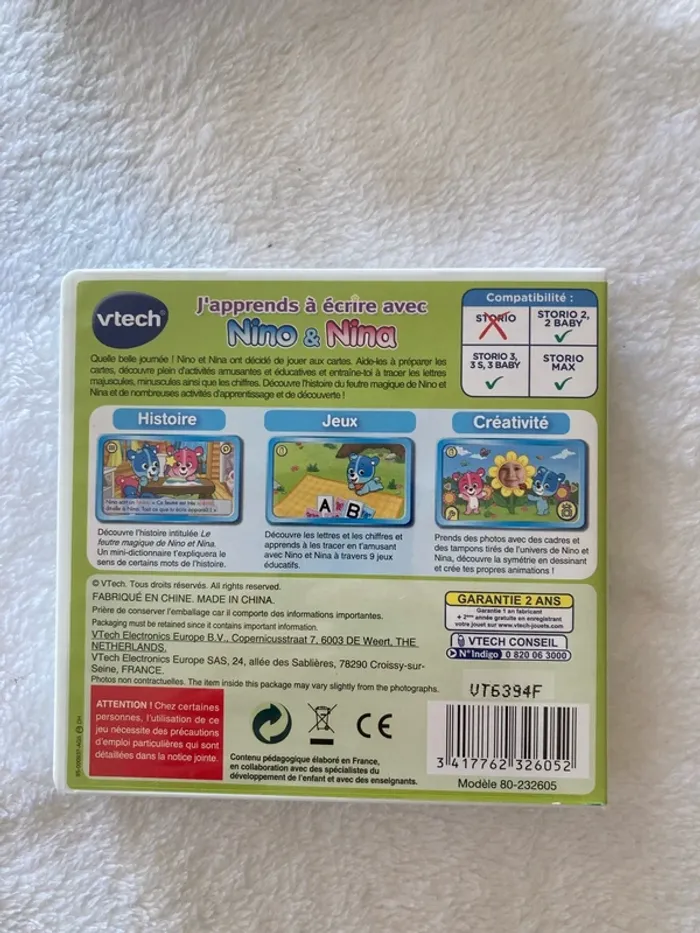 Jeu storio Nino et Nina - photo numéro 2