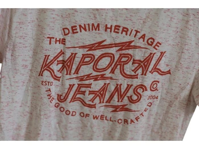 C60 t-shirt blanc Kaporal 14 ans - photo numéro 2