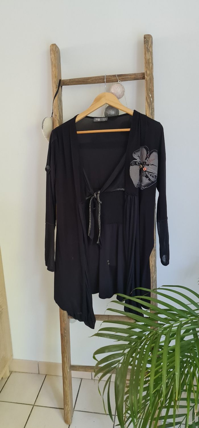 Gilet lonf taille 40 L original