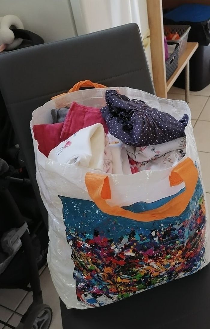 Sac vêtements été et hiver bébé fille