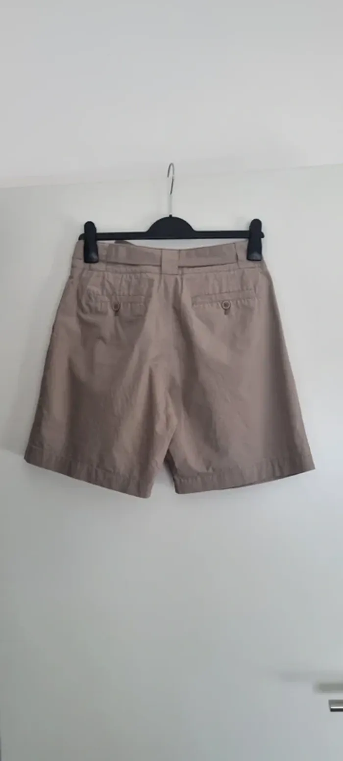 Short Bermuda gris kaki Nice things 36 - photo numéro 7