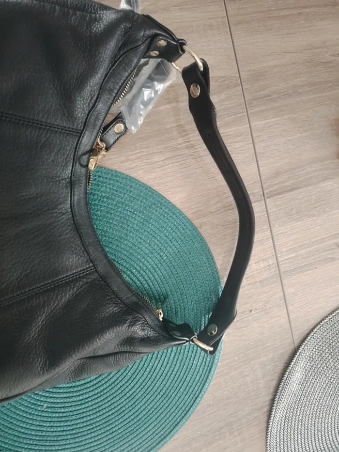 Sac à main cuir hexagona - photo numéro 4