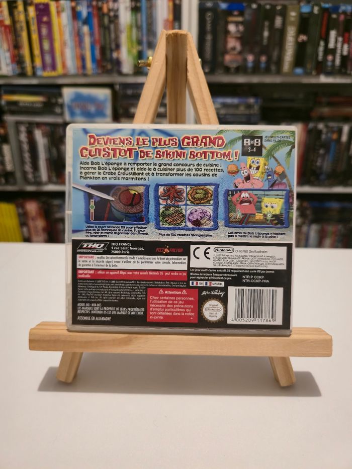 Jeu DS Bob l'éponge friture en folie - photo numéro 2