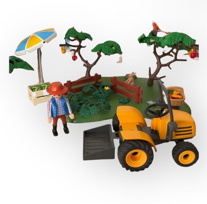 Jardin fermier playmobil