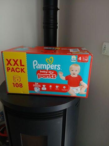 108 couches pampers baby dry pants T4 