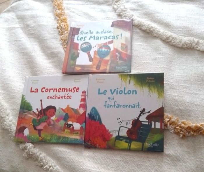 3 livres sur les instruments de musique ( vente unité voir l'annonce) neuf sous blister