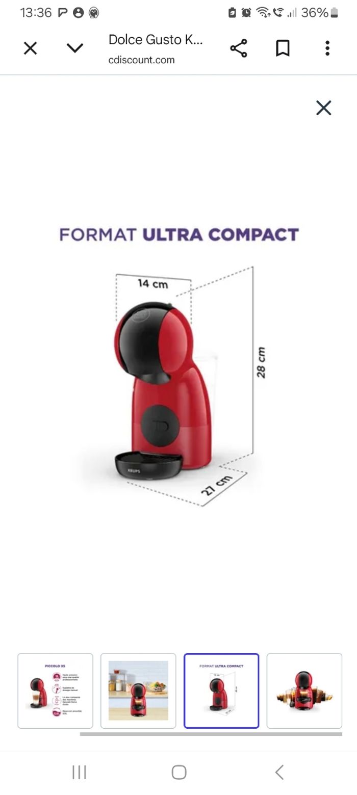 Cafetière dolce gusto - photo numéro 8